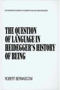 Question of Language in Heidegger's History of Being