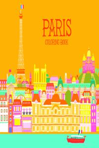 Paris Coloring Book