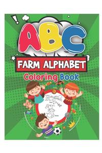 ABC Farm Alphabet Coloring Book