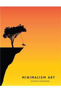 Minimalism Art Dotted Notebook