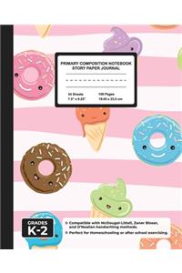 Primary Composition Notebook Story Paper Journal