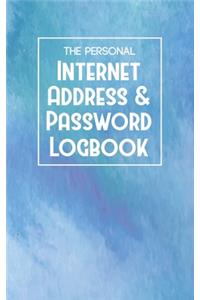 The Personal Internet Address & Password Logbook