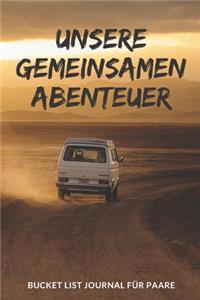 Bucket List Journal für Paare
