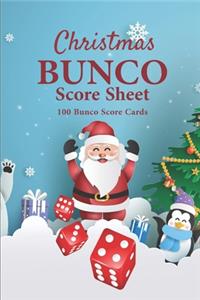 Bunco Score Sheets