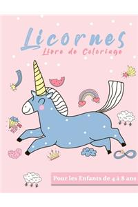 Licornes Livre De Coloriage