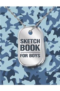 Sketchbook For Boys