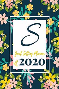 S Goal Setting Planner for 2020