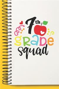 7 th Grade Squad Gift Team A beautiful personalized