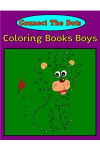 Connect the Dots Coloring Books Boys