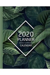 2020 Planner Weekly and Monthly