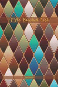 Fifty Bucket List Journal