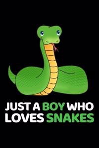 Just A Boy Who Loves Snakes
