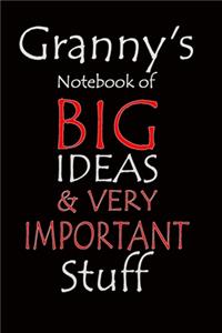 Granny's Notebook of Big Ideas & Very Important Stuff