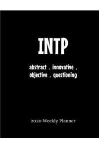 INTP Weekly Planner