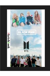 BTS/Black Pink SketchBook