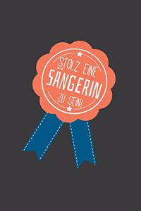 Stolz eine Sängerin zu sein