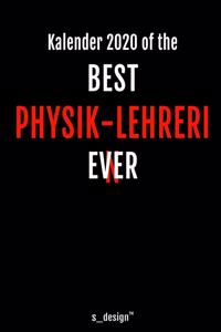 Kalender 2020 für Physik-Lehrer / Physik-Lehrerin