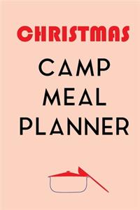 Christmas Camp Meal Planner