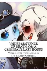 Under Sentence of Death; Or, a Criminal's Last Hours