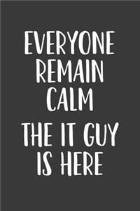 Everyone Remain Calm the It Guy Is Here