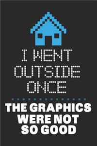 I Went Outside Once. the Graphics Were Not So Good.