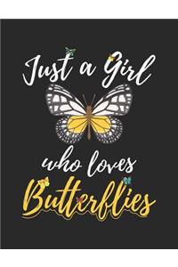 Just A Girl Who Loves Butterflies