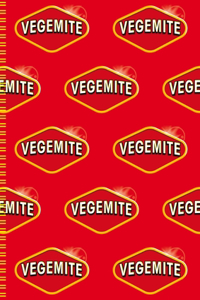Vegemite(R) A4 Spiral Notepad