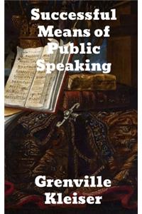 Successful Methods of Public Speaking