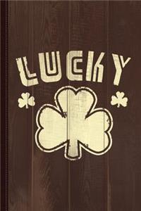 Lucky Vintage Journal Notebook