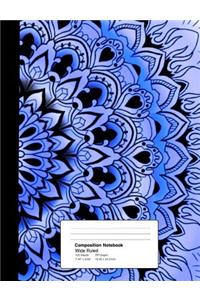 Composition Notebook Ruled 7.44 X 9.59 Inches 100 Sheets / 200 Pages