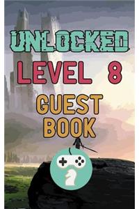 Unlocked Level 8 Guest Book