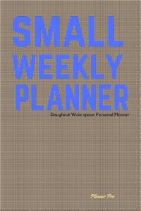 Doughnut Small Weekly Planner