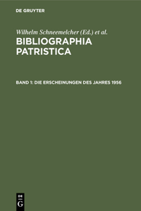 Die Erscheinungen Des Jahres 1956