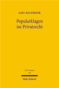 Popularklagen im Privatrecht