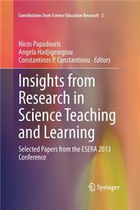 Insights from Research in Science Teaching and Learning