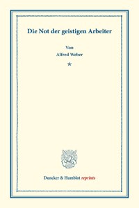 Die Not Der Geistigen Arbeiter