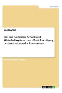 Einfluss politischer Schocks auf Wirtschaftssysteme unter Berücksichtigung der Institutionen des Eurosystems