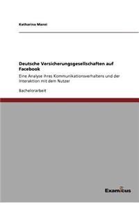 Assekuranzen und der Social Network-Gigant Facebook