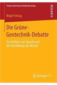 Die Grüne-Gentechnik-Debatte