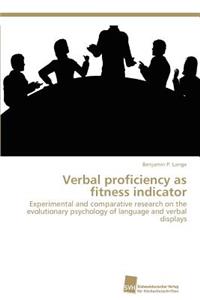 Verbal proficiency as fitness indicator