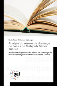 Analyse du réseau de drainage de l'oasis de Mahjoub Gabès Tunisie