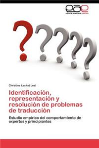 Identificación, representación y resolución de problemas de traducción