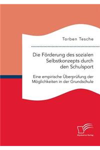 Förderung des sozialen Selbstkonzepts durch den Schulsport