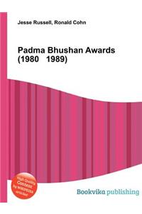 Padma Bhushan Awards (1980 1989)