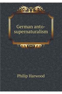 German Anto-Supernaturalism
