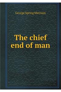 The Chief End of Man