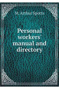 Personal Workers' Manual and Directory