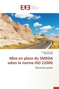 Mise En Place Du Smsda Selon La Norme ISO 22000