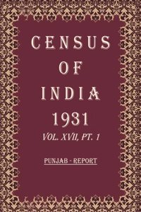 Census of India 1931: Punjab - Tables Volume Book 28 Vol. XVII, Pt. 2 [Hardcover]