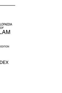 Encyclopaedia of Islam, Index Volume